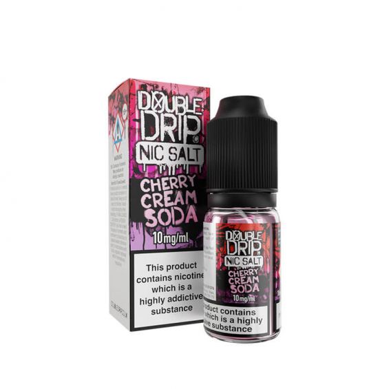 Cherry Cream Soda Nic Salt by Double Drip. - 10ml