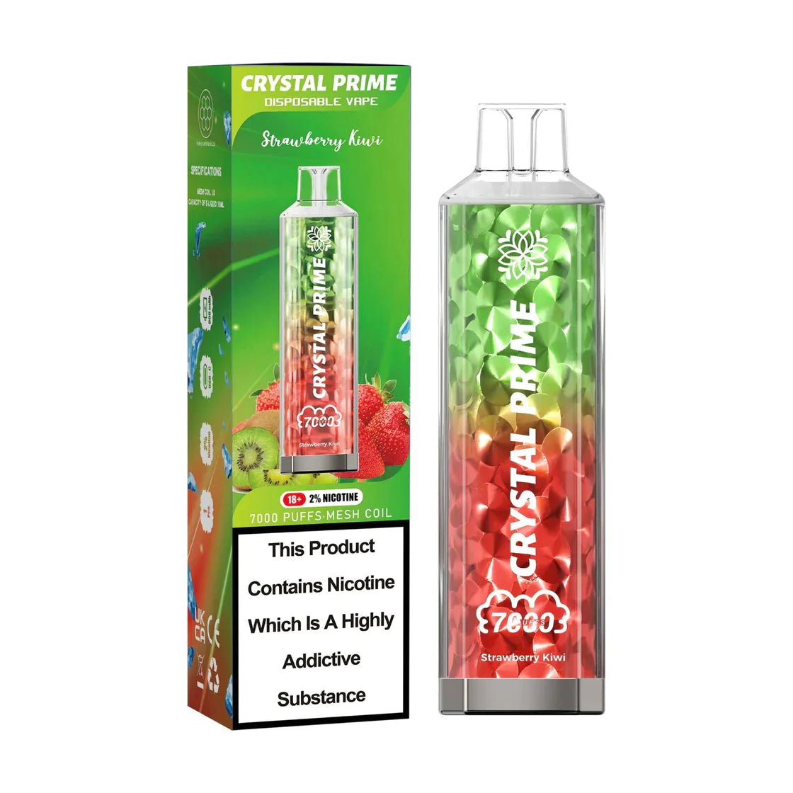 Crystal Prime 7000 Puffs Disposable Vape