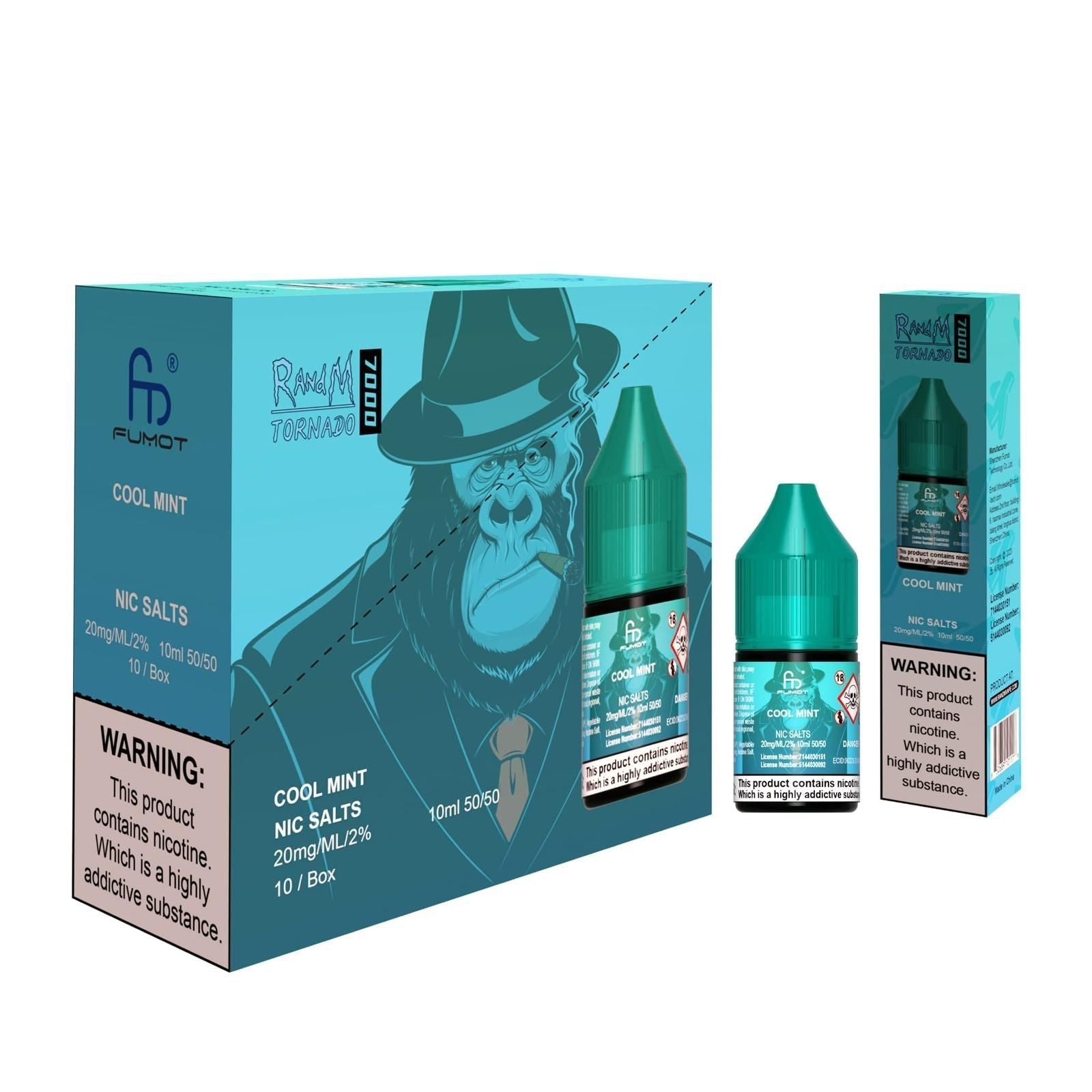 R and M 7000 Nic Salt 10ml - Box of 10 - #Simbavapeswholesale#