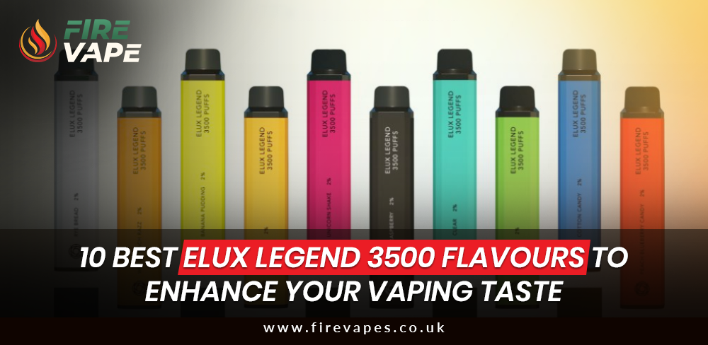 10 best elux legend 3500 flavours to enhance your vaping taste