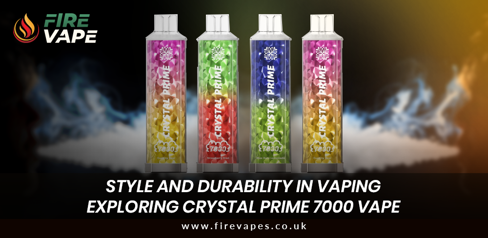 Style and Durability in Vaping: Exploring Crystal Prime 7000 Vape