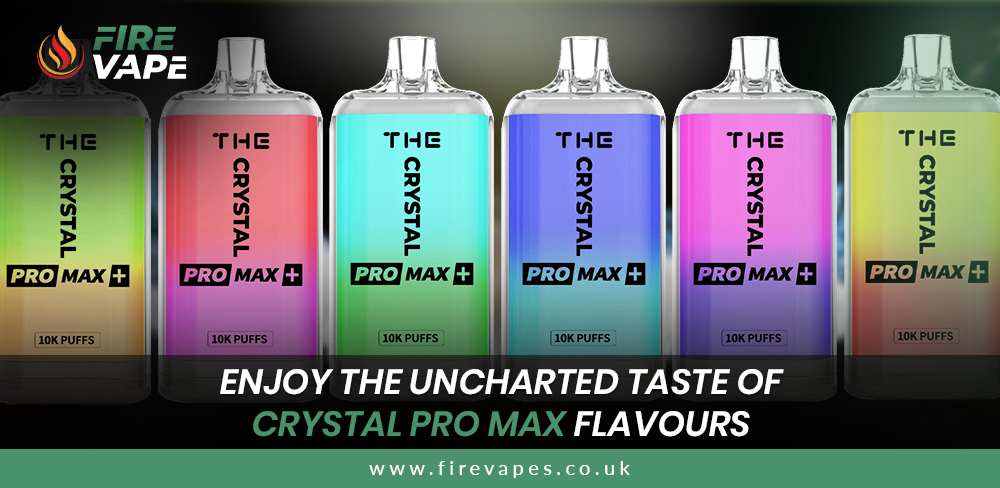 Enjoy the Uncharted Taste of Crystal Pro Max Flavours