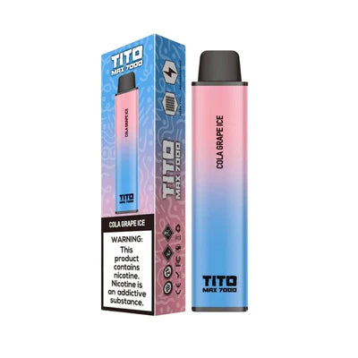 Tito Max 7000 Disposable Vape Pod Device Pack of 10