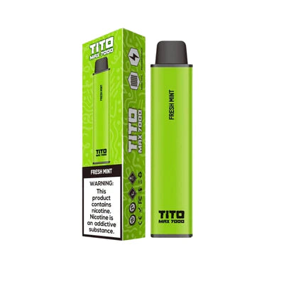 Tito Max 7000 Disposable Vape Pod Device Pack of 10