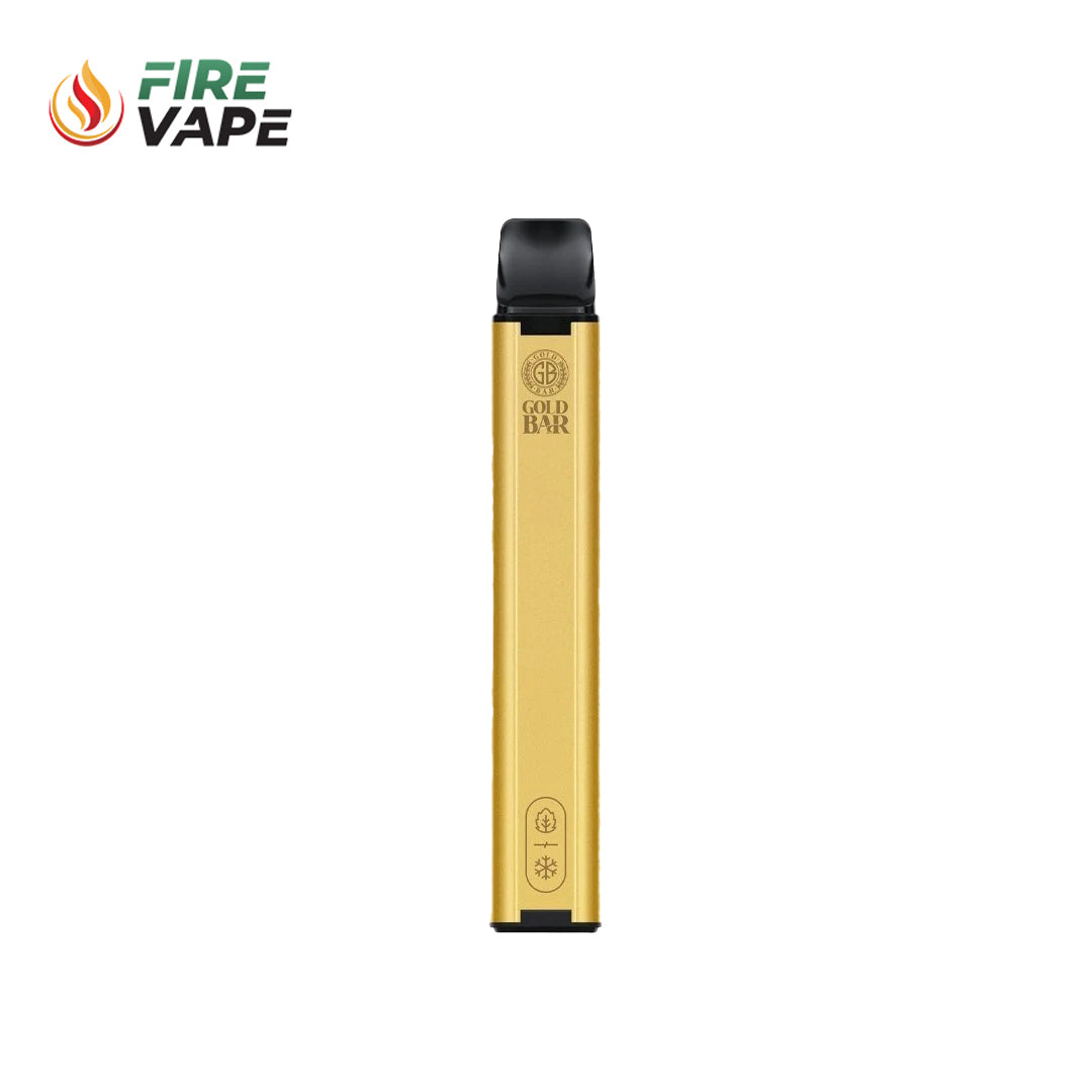 Gold Bar 600 Disposable Vape Puff