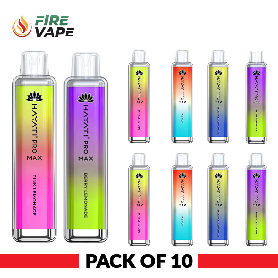 Hayati Pro Max 4000 Puffs Disposable Vape (Pack of 10)