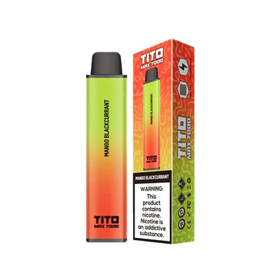 Tito Max 7000 Disposable Vape Pod Device Pack of 10