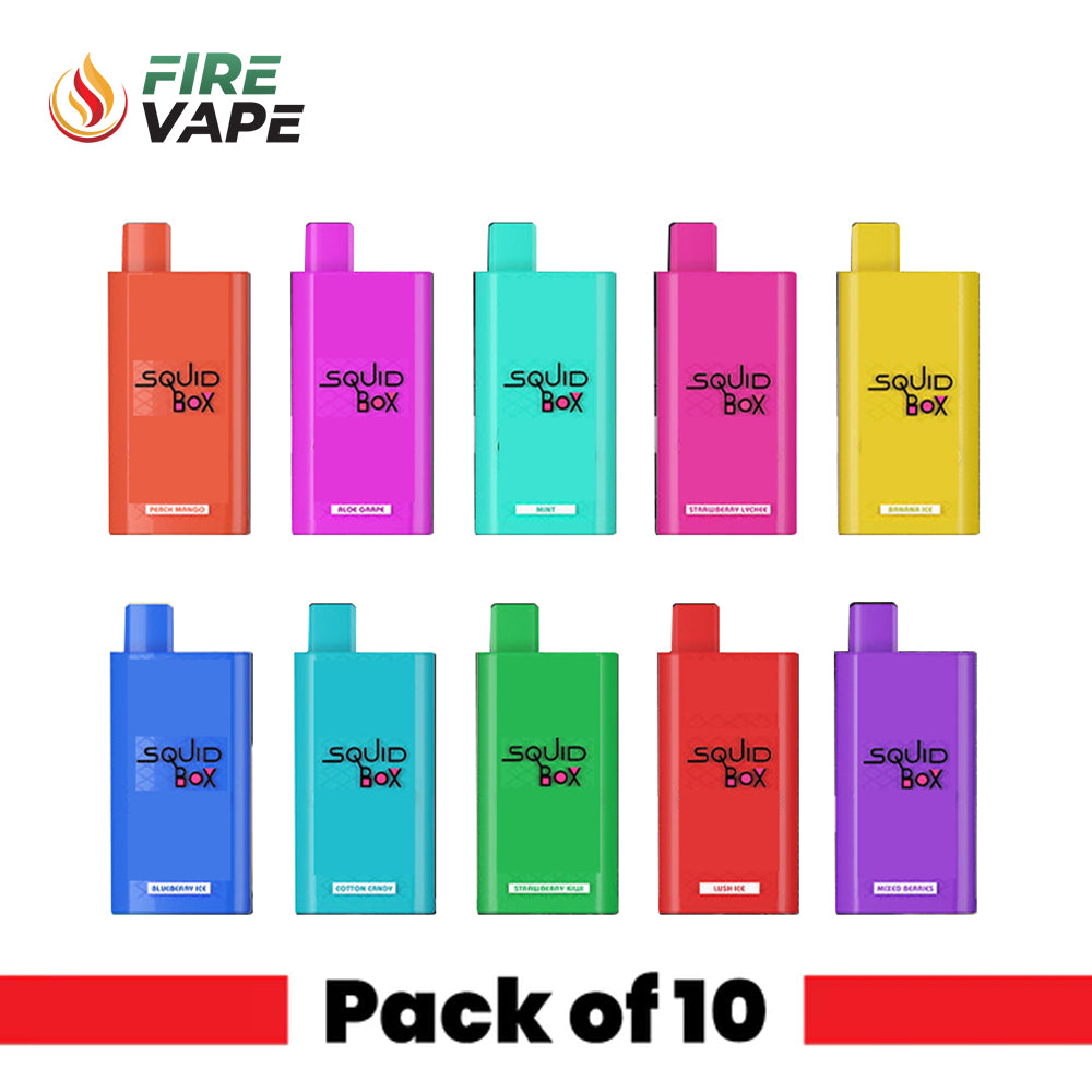RANDM SQ Box 5200 Puffs Disposable Vape Bar (Pack of 10)
