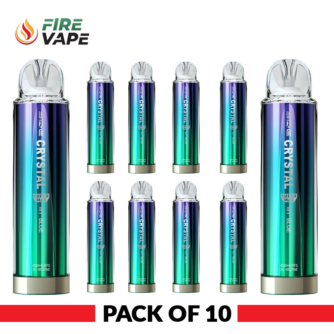 Ske Crystal Super Max 4500 Disposable Vape Pod Pack of 10