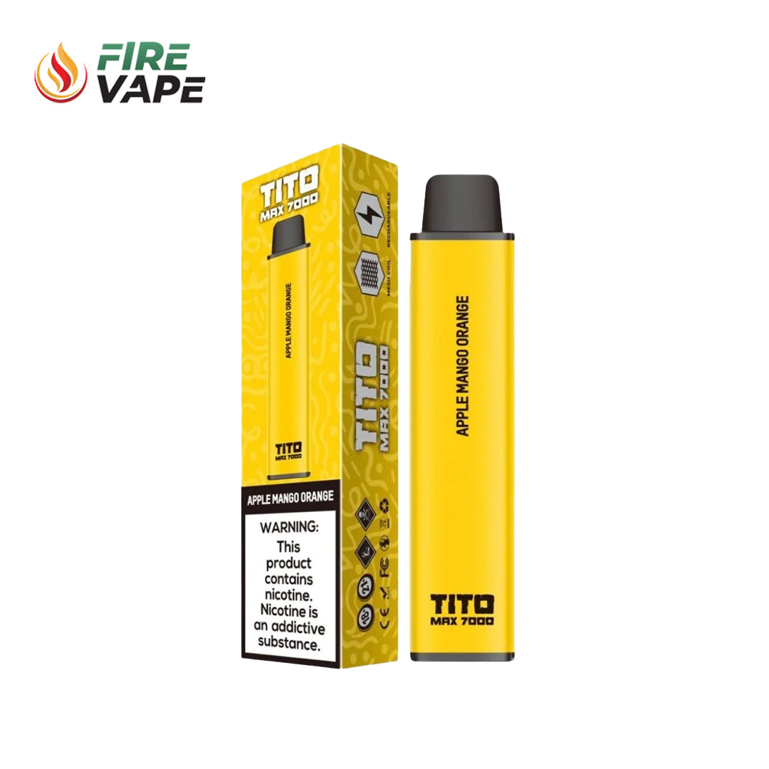 Tito Max 7000 Disposable Vape Pod Device
