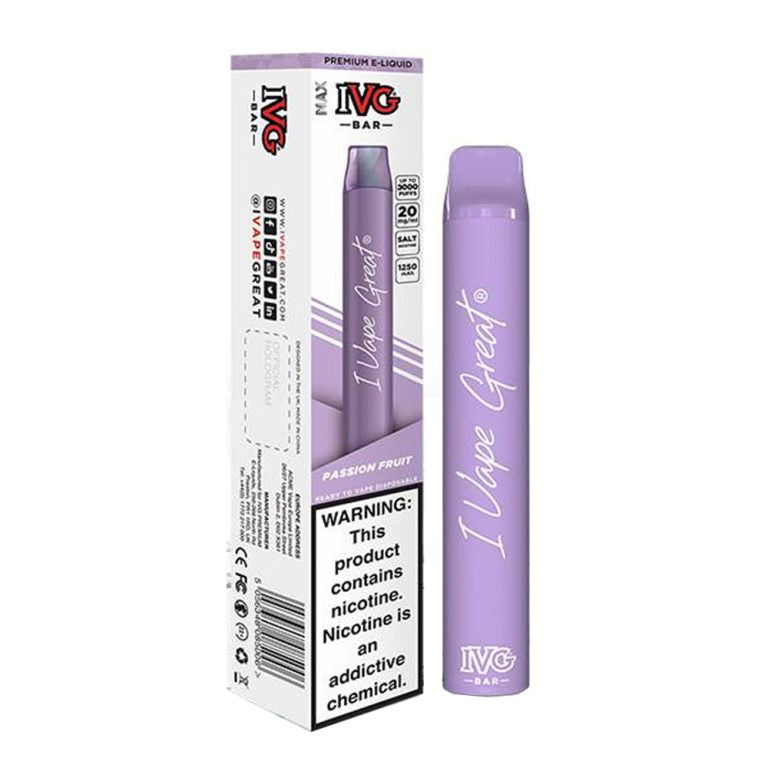 IVG 3000 Disposable Vape Puff Bar (Pack of 10)