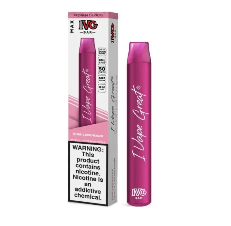IVG 3000 Disposable Vape Puff Bar (Pack of 10)