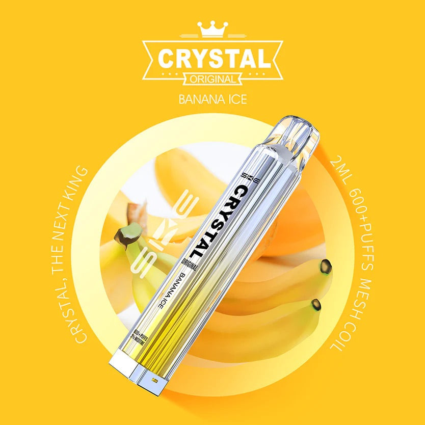 SKE Crystal Bar 600 Puffs Disposable Vape (Pack of 10)