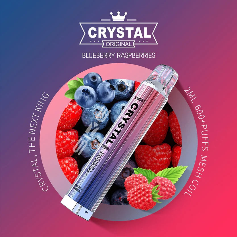 SKE Crystal Bar 600 Puffs Disposable Vape (Pack of 10)