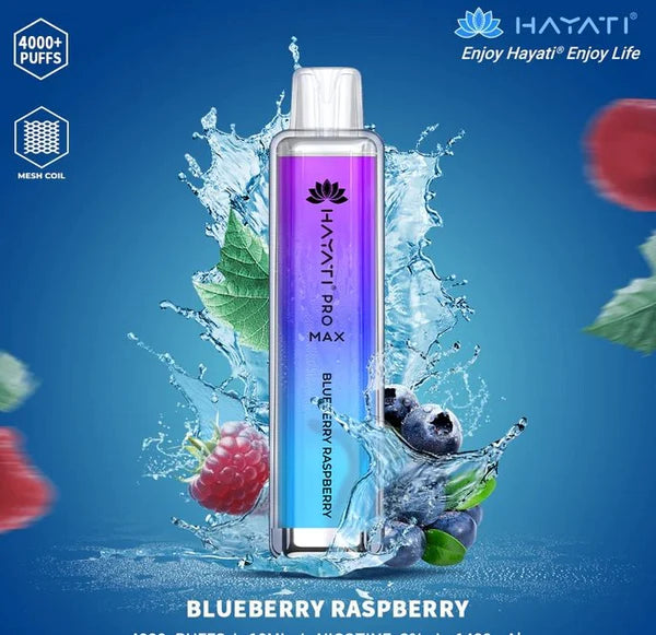 Hayati Pro Max 4000 Puffs Disposable Vape (Pack of 10)