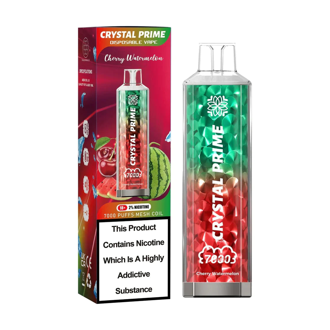 Crystal Prime 7000 Puffs Disposable Vape