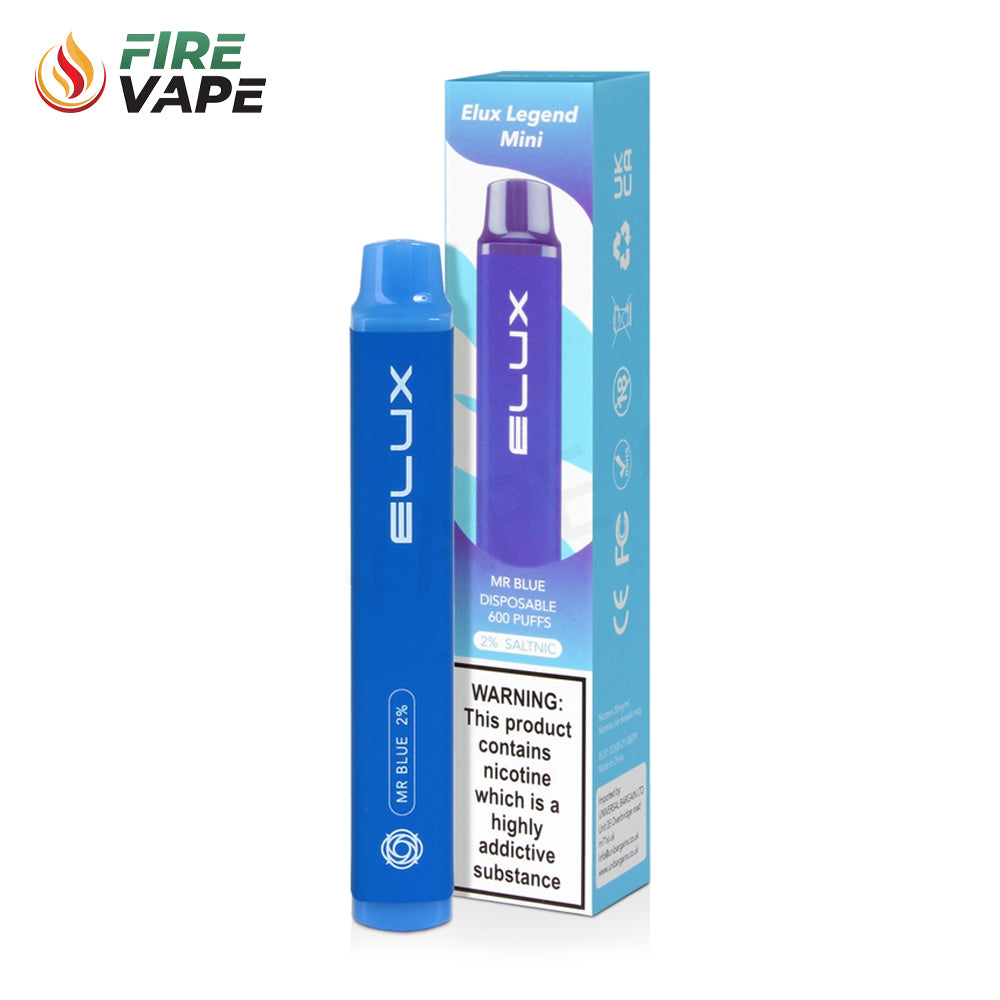 Elux Legend Mini 600 Puffs Disposable Vape