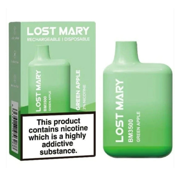 Lost Mary BM3500 Puff Disposable Vapes Pen Bar  (Pack of 10)