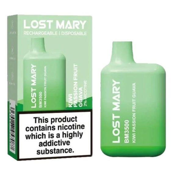 Lost Mary BM3500 Puff Disposable Vapes Pen Bar  (Pack of 10)