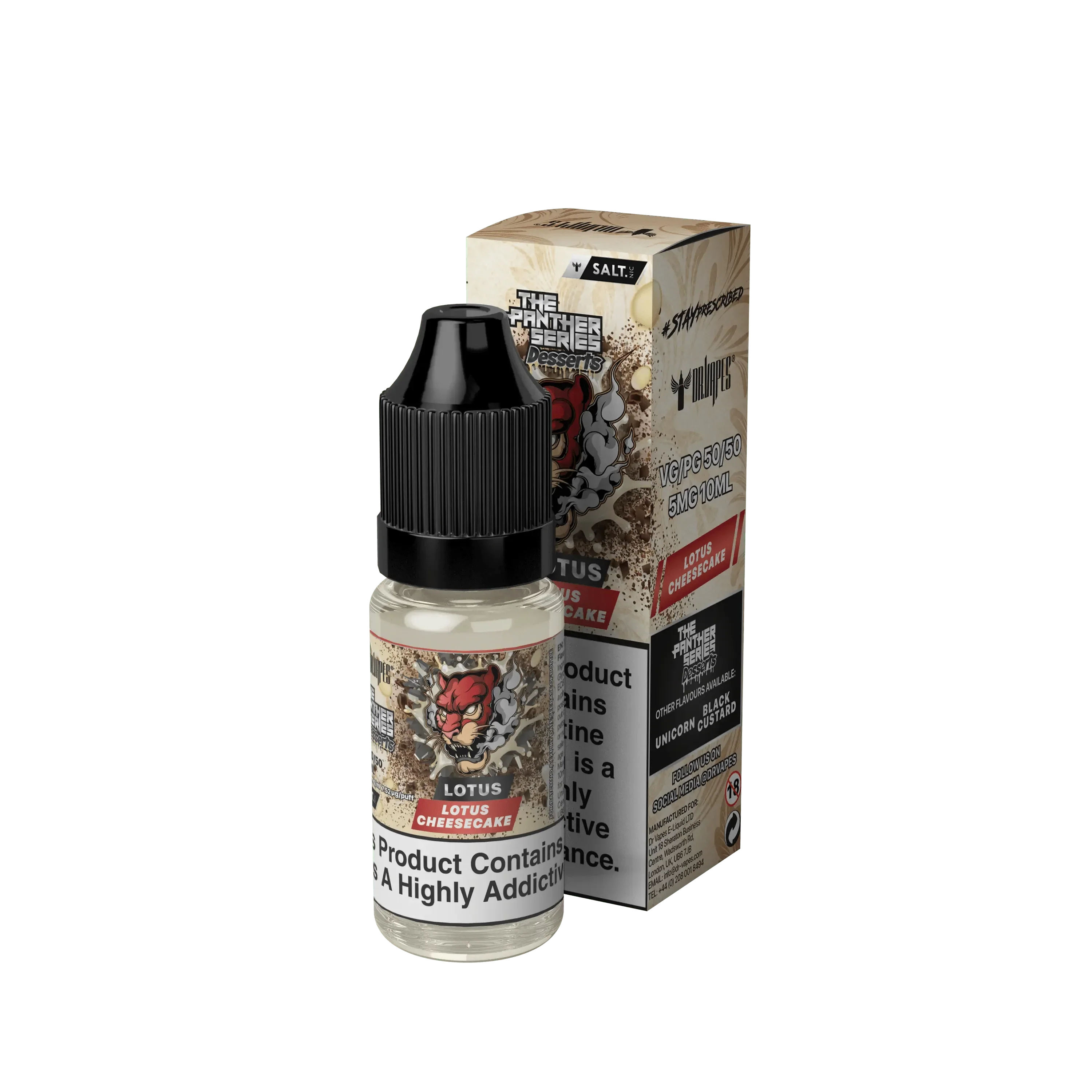 Lotus Cheesecake 10ml Salt