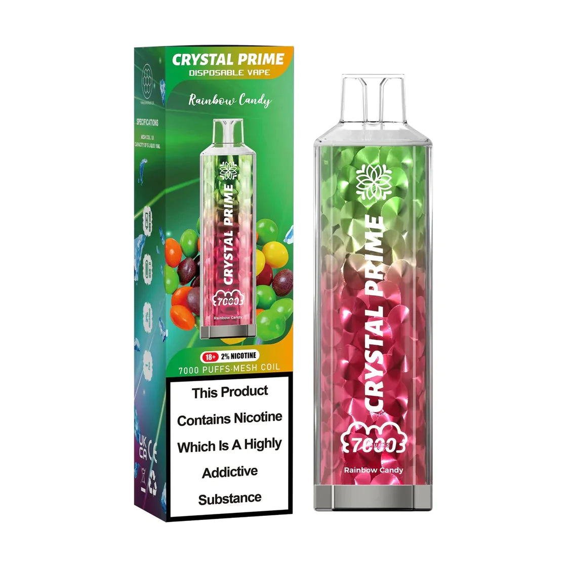 Crystal Prime 7000 Puffs Disposable Vape