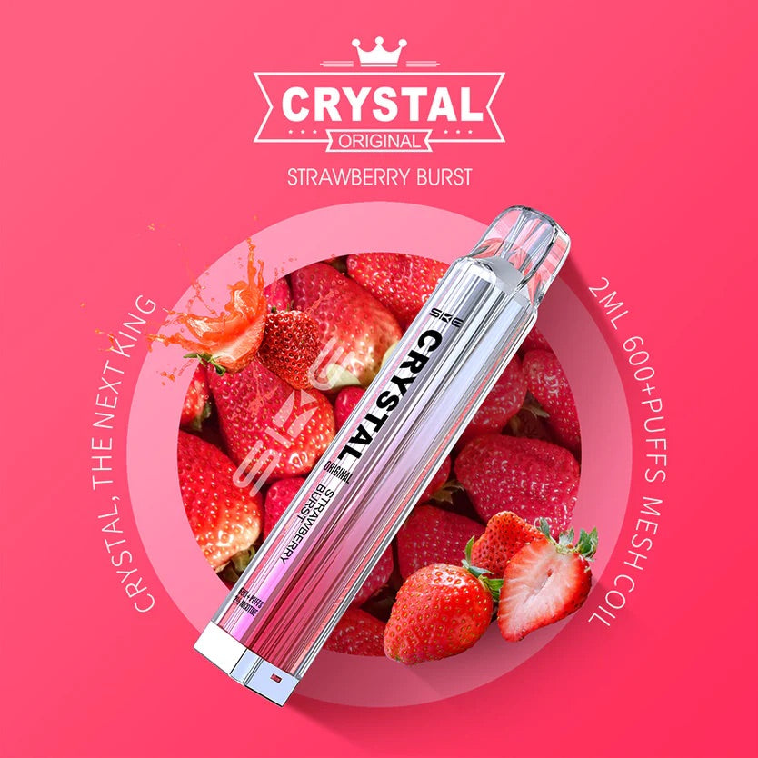 SKE Crystal Bar 600 Puffs Disposable Vape (Pack of 10)