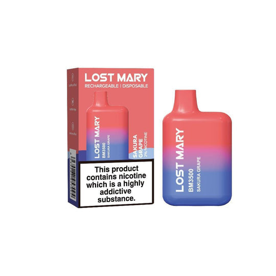 Lost Mary 3500 Puff Disposable Vapes Pen Bar  (Pack of 10)