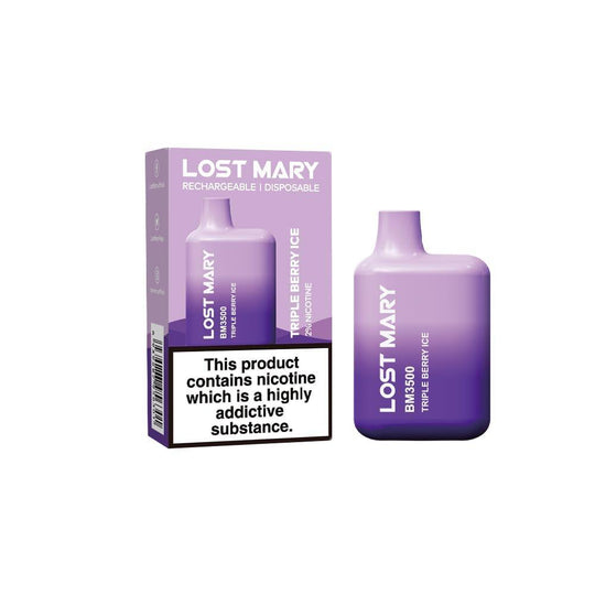 Lost Mary BM3500 Puff Disposable Vapes Pen Bar  (Pack of 10)