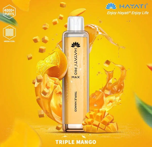 Hayati Pro Max 4000 Puffs Disposable Vape (Pack of 10)