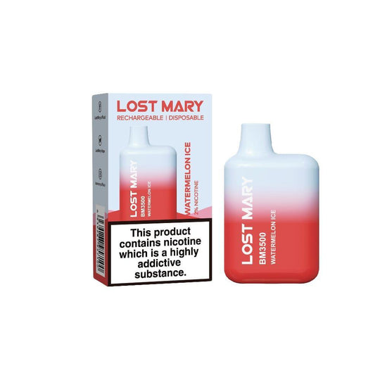 Lost Mary BM3500 Puff Disposable Vapes Pen Bar  (Pack of 10)