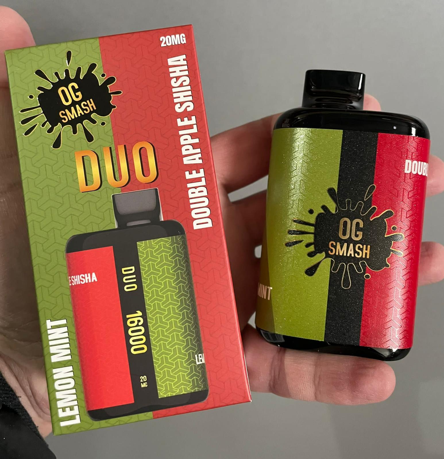 OG Smash Duo 16000 (2 flavours in 1 device) Pack of 5