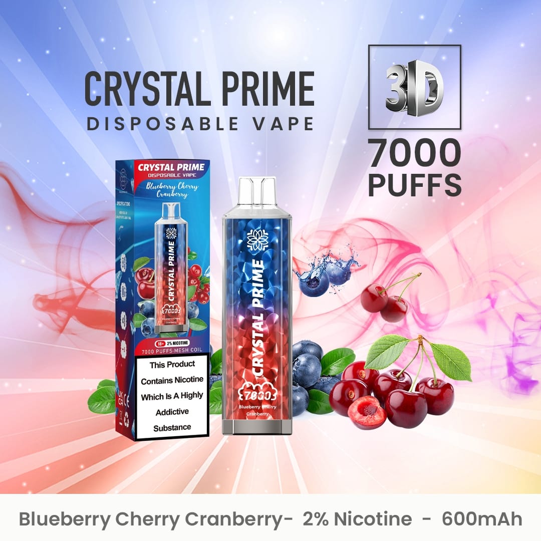 Crystal Prime 7000 Puffs Disposable Vape