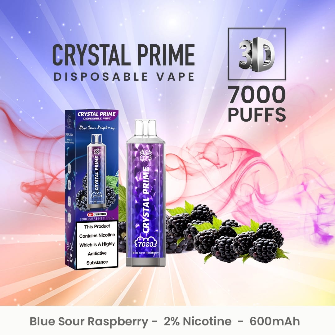 Crystal Prime 7000 Puffs Disposable Vape