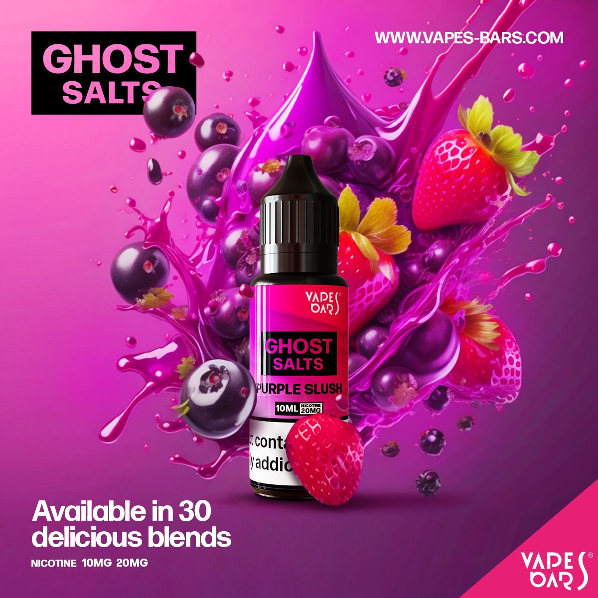 GHOT 3500 Nic Salts 10ml - Box of 10 - #Simbavapeswholesale#