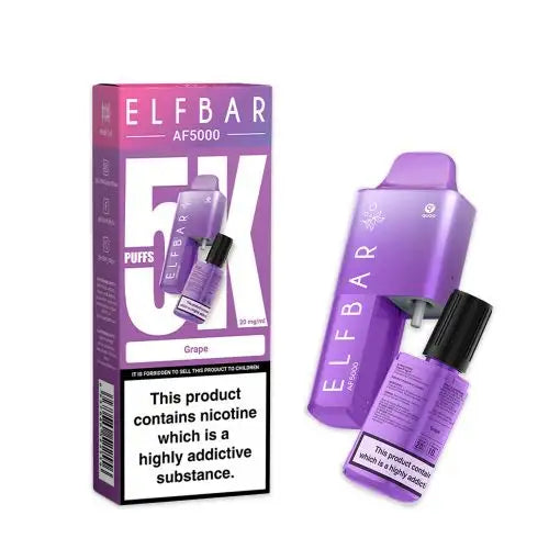 Elf Bar AF5000 Disposable Vape Kit (Pack of 5)