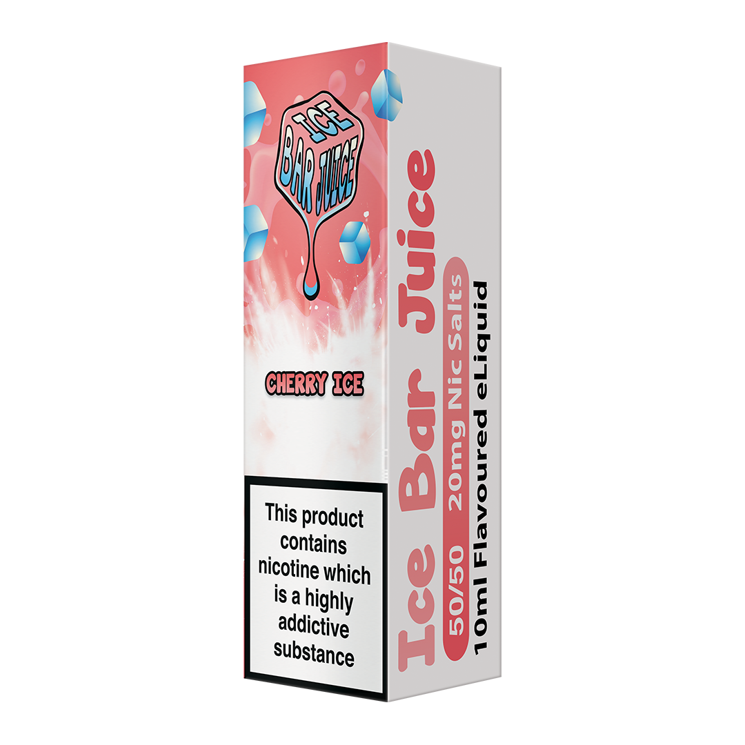 Ice Bar Juice Salts - 10mg or 20mg - Cherry Ice