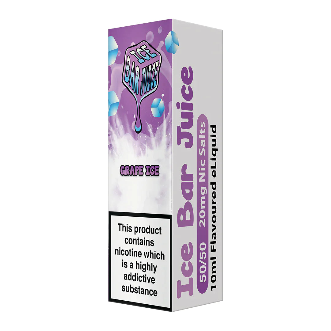 Ice Bar Juice Salts - 10mg or 20mg - Grape Ice