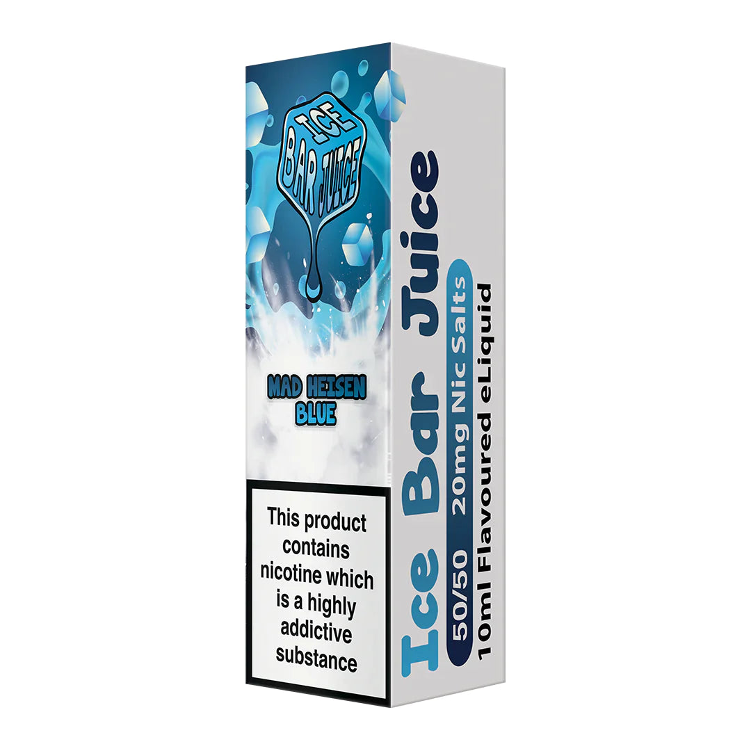 Ice Bar Juice Salts -10mg or 20mg - Mad Heisen Blue
