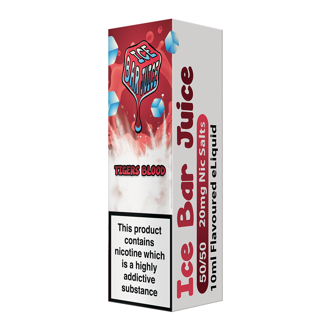 Ice Bar Juice Salts - 20mg - Tigers Blood
