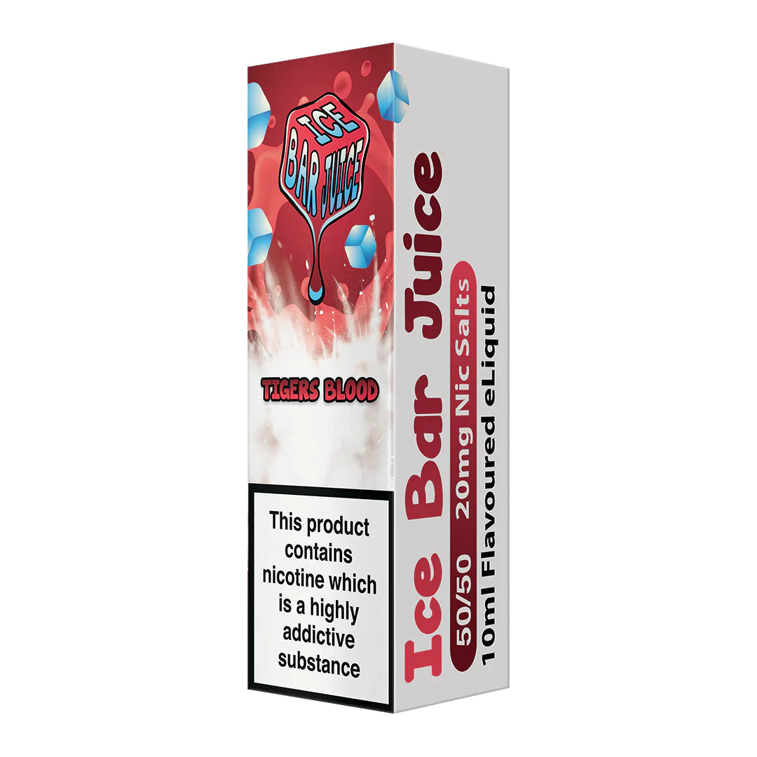 Ice Bar Juice Salts - 20mg - Tigers Blood