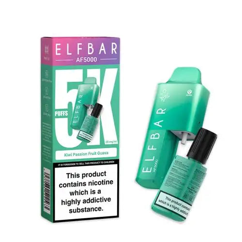 Elf Bar AF5000 Disposable Vape Kit (Pack of 5)