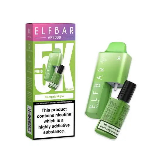 Elf Bar AF5000 Disposable Vape Kit (Pack of 5)