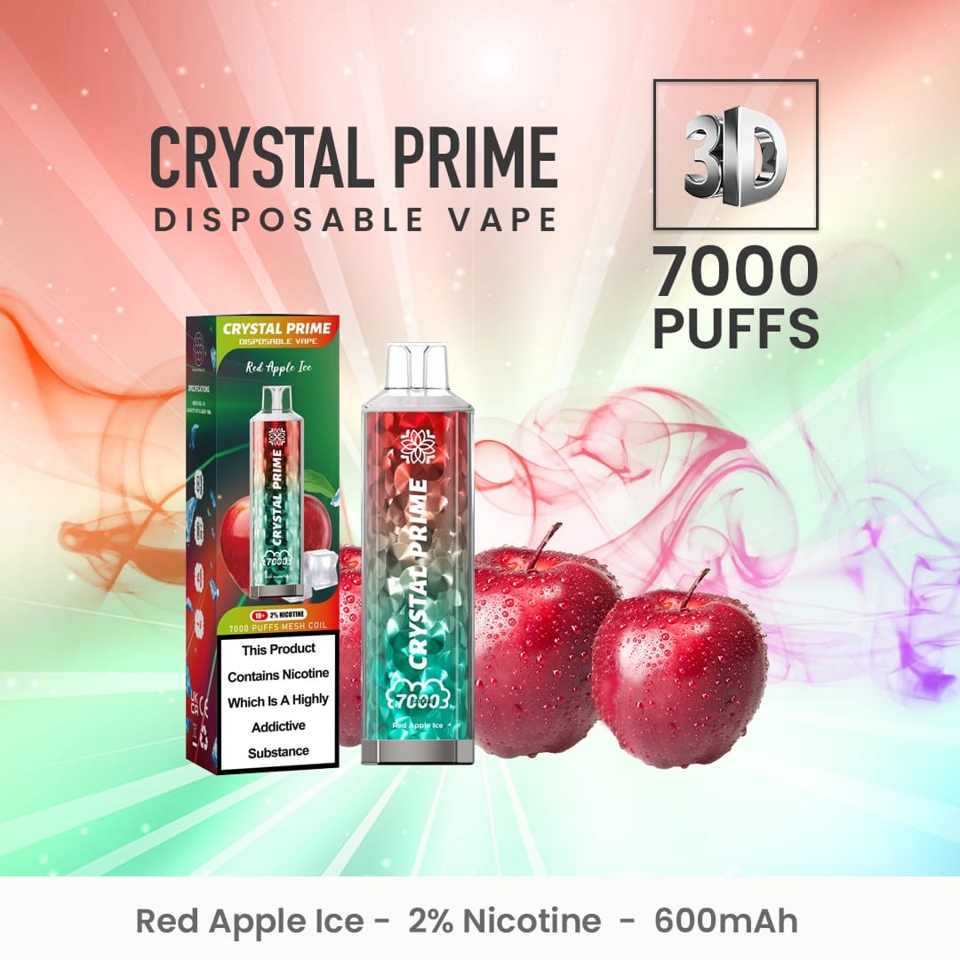 Crystal Prime 7000 Puffs Disposable Vape