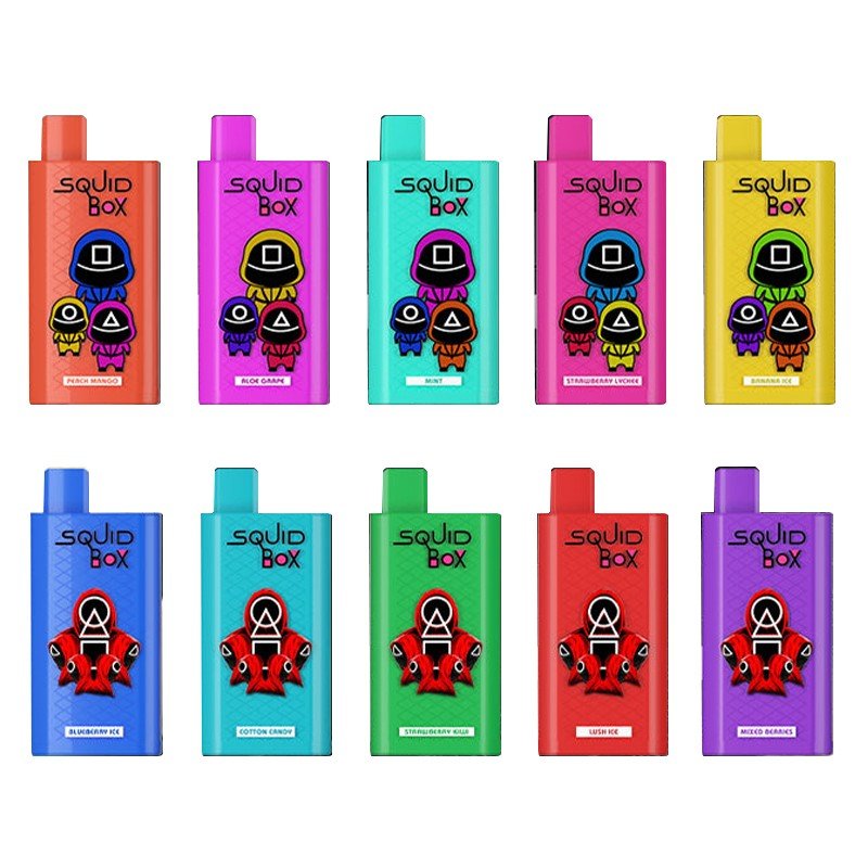 RandM Squid Box 5200 Puffs Disposable