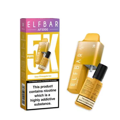 Elf Bar AF5000 Disposable Vape Kit (Pack of 5)